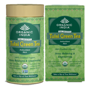 organic indian tulsi green tea